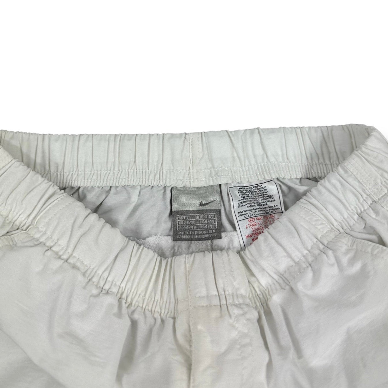 Nike Vintage white baggy Trackpants