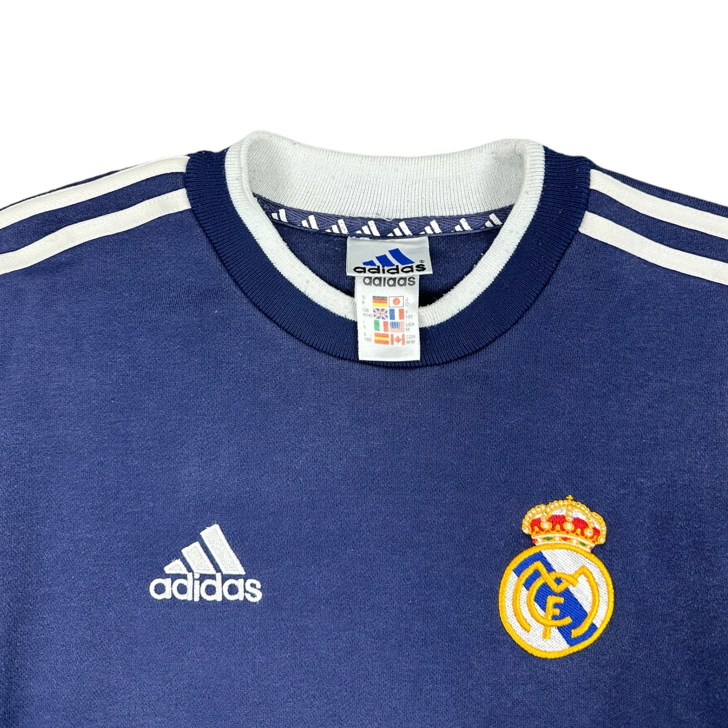 Adidas Vintage navy blue Real Madrid Sweatshirt