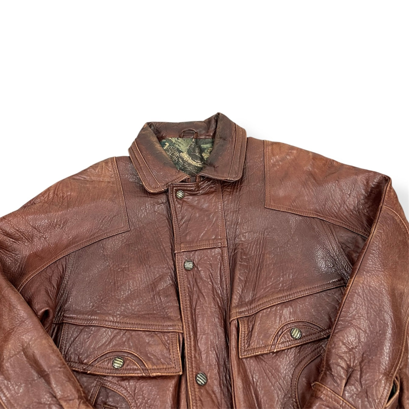 Mirpel Vintage genuine leather Jacket