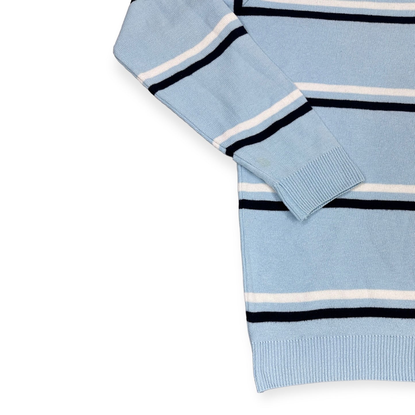 Lacoste Sport Vintage babyblue knit Sweatshirt