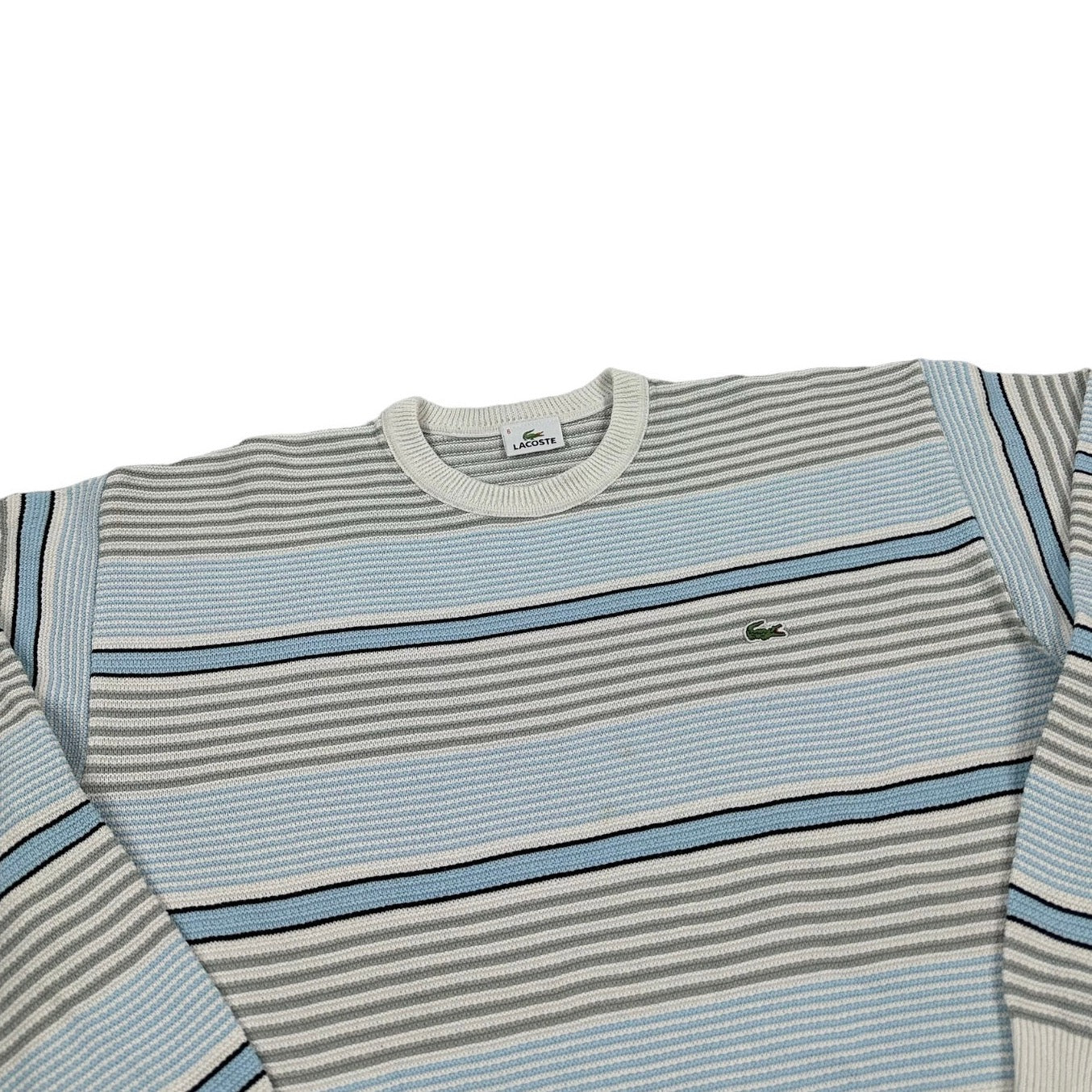 Lacoste Vintage babyblue knit Sweatshirt