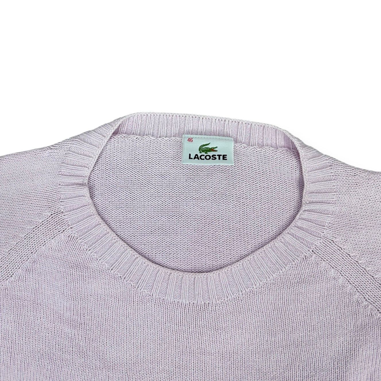 Lacoste Vintage pink knit Sweatshirt