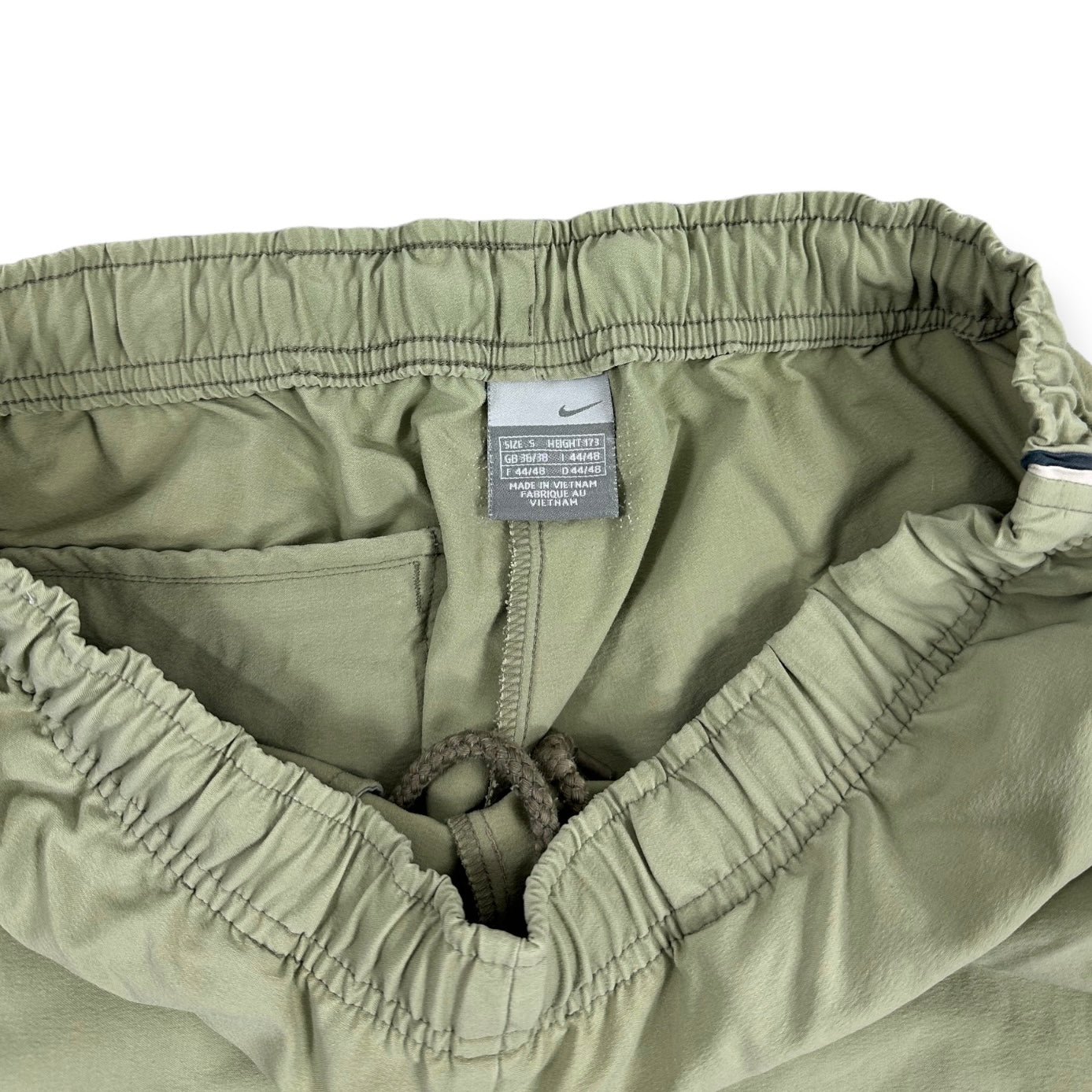 Nike Vintage dark green baggy Trackpants