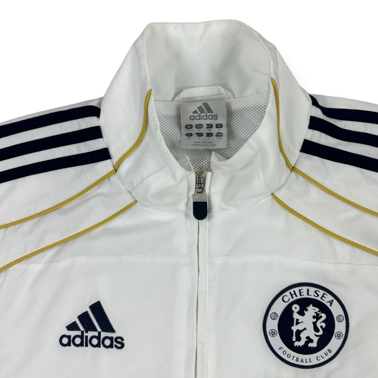 Adidas Vintage white FC Chelsea Trackjacket