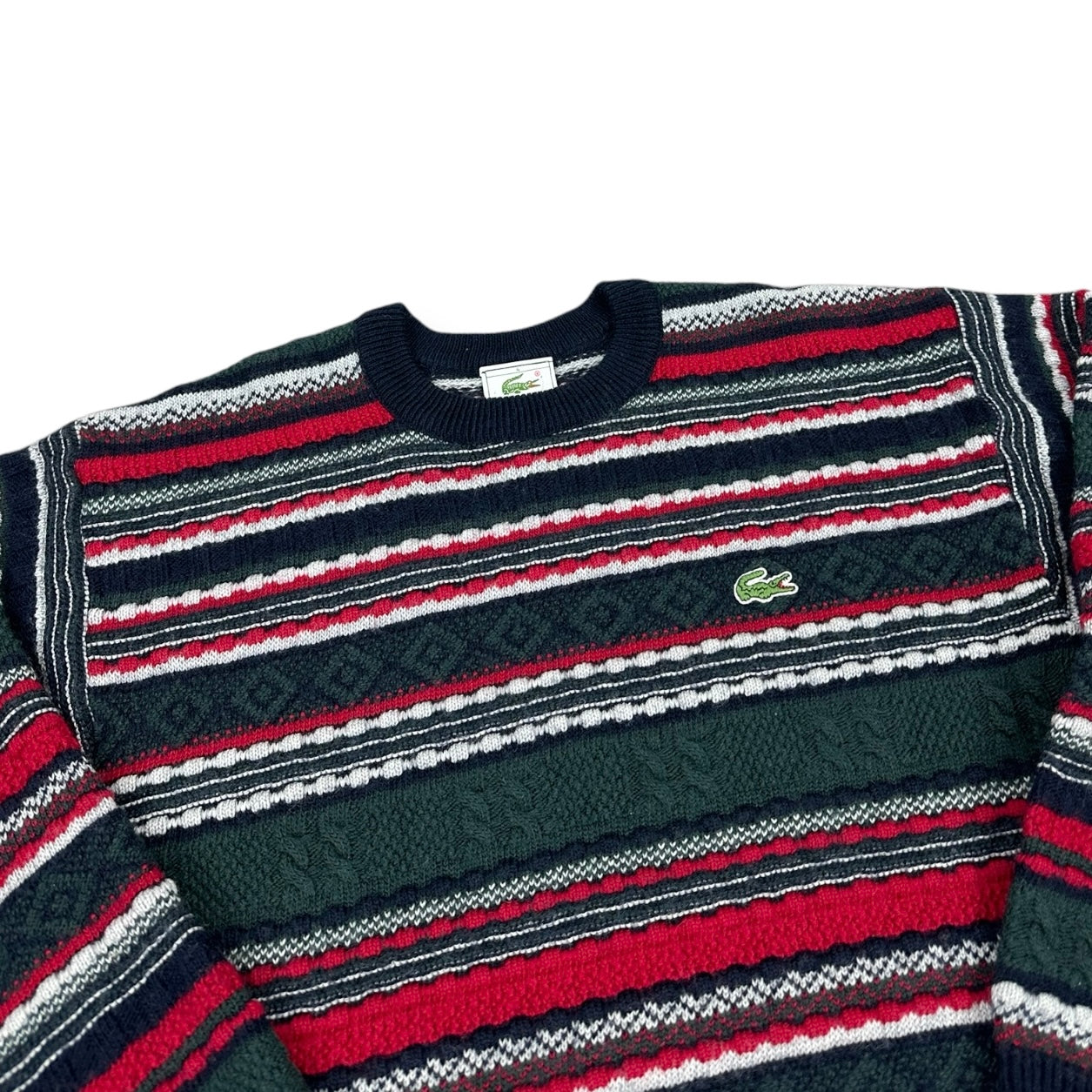 Lacoste Vintage knit Sweatshirt