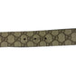 Gucci Vintage monogram leather belt