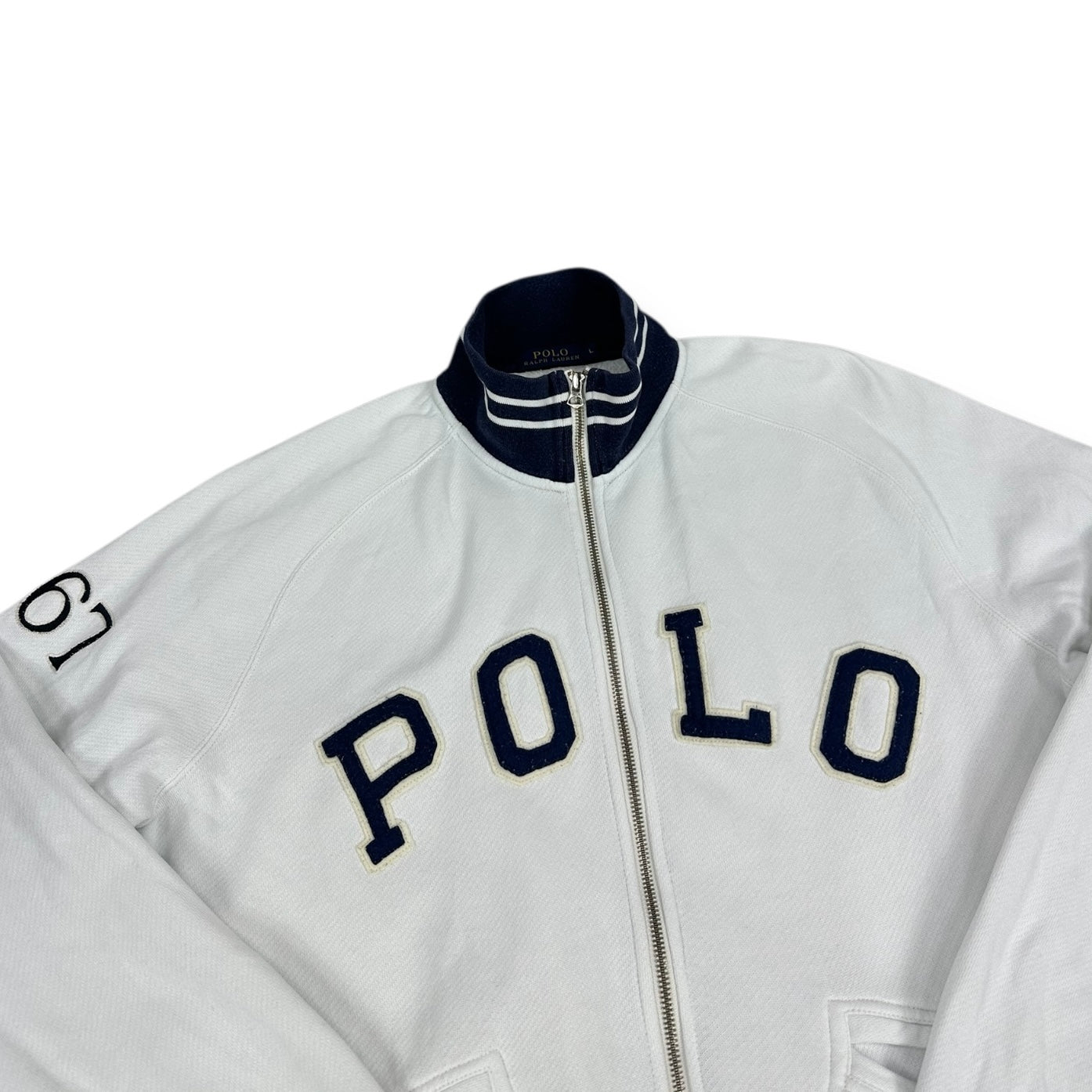 Polo Ralph Lauren Vintage white Sweatjacket