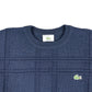 Lacoste Vintage navy blue knit Sweatshirt