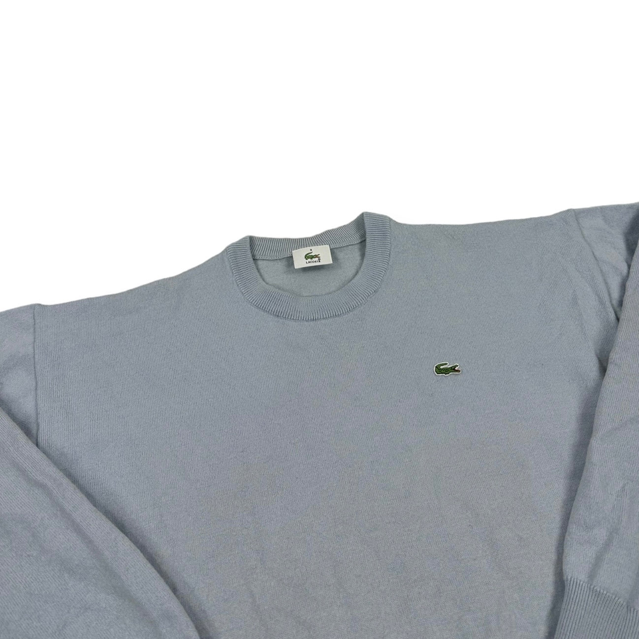 Lacoste Vintage babyblue knit Sweatshirt