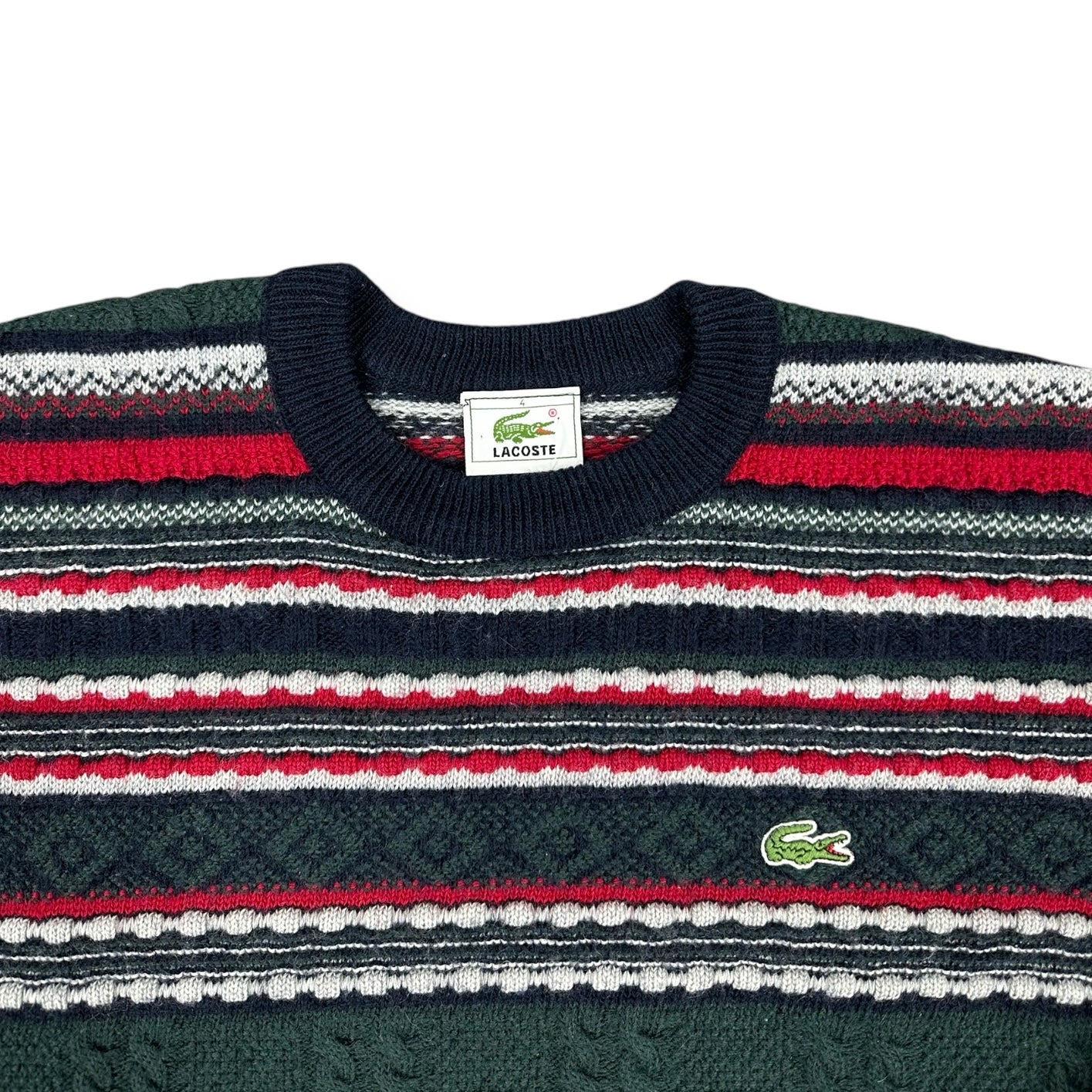 Lacoste Vintage knit Sweatshirt