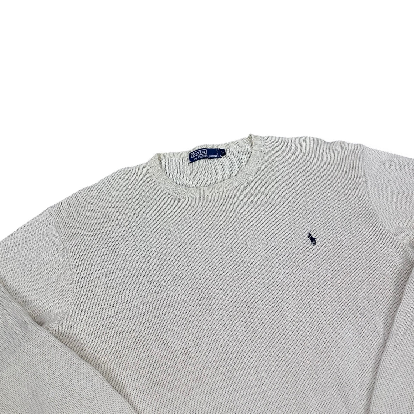 Polo Ralph Lauren Vintage beige knit Sweatshirt