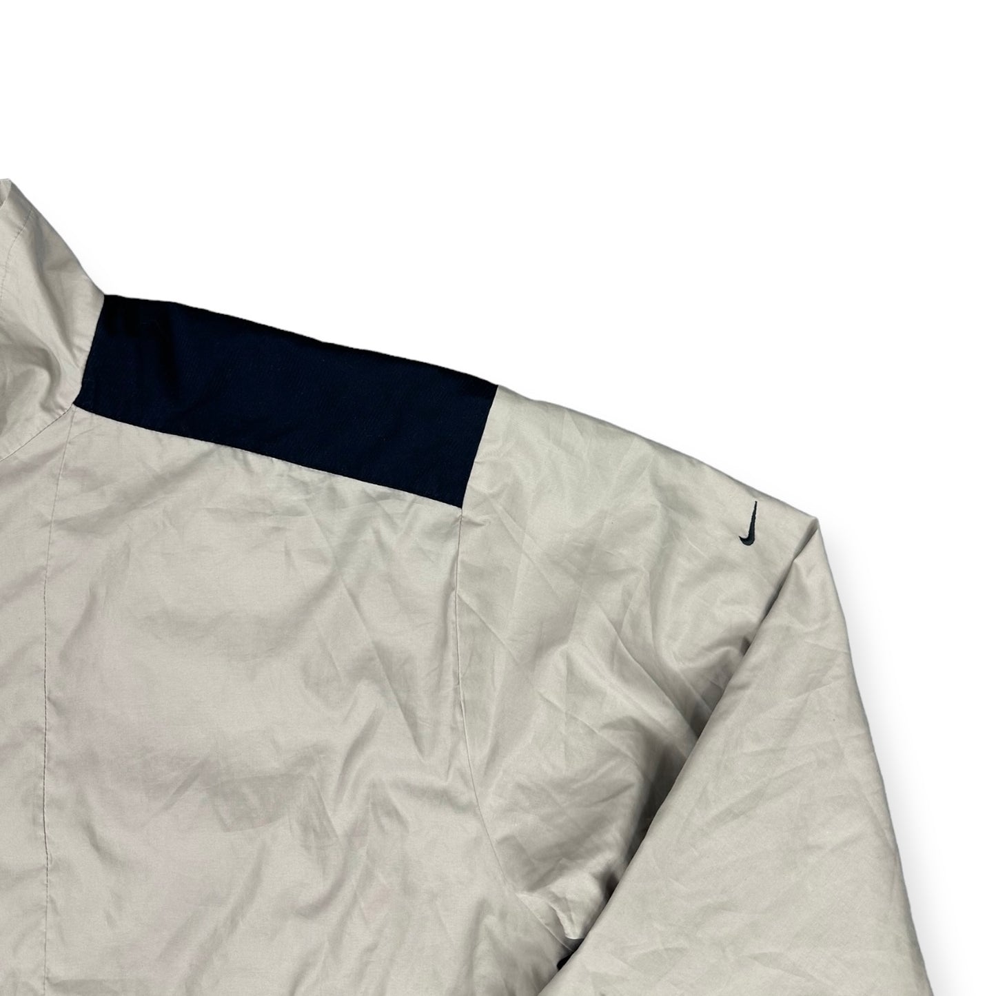 Nike Golf Vintage half zip beige Windbreaker