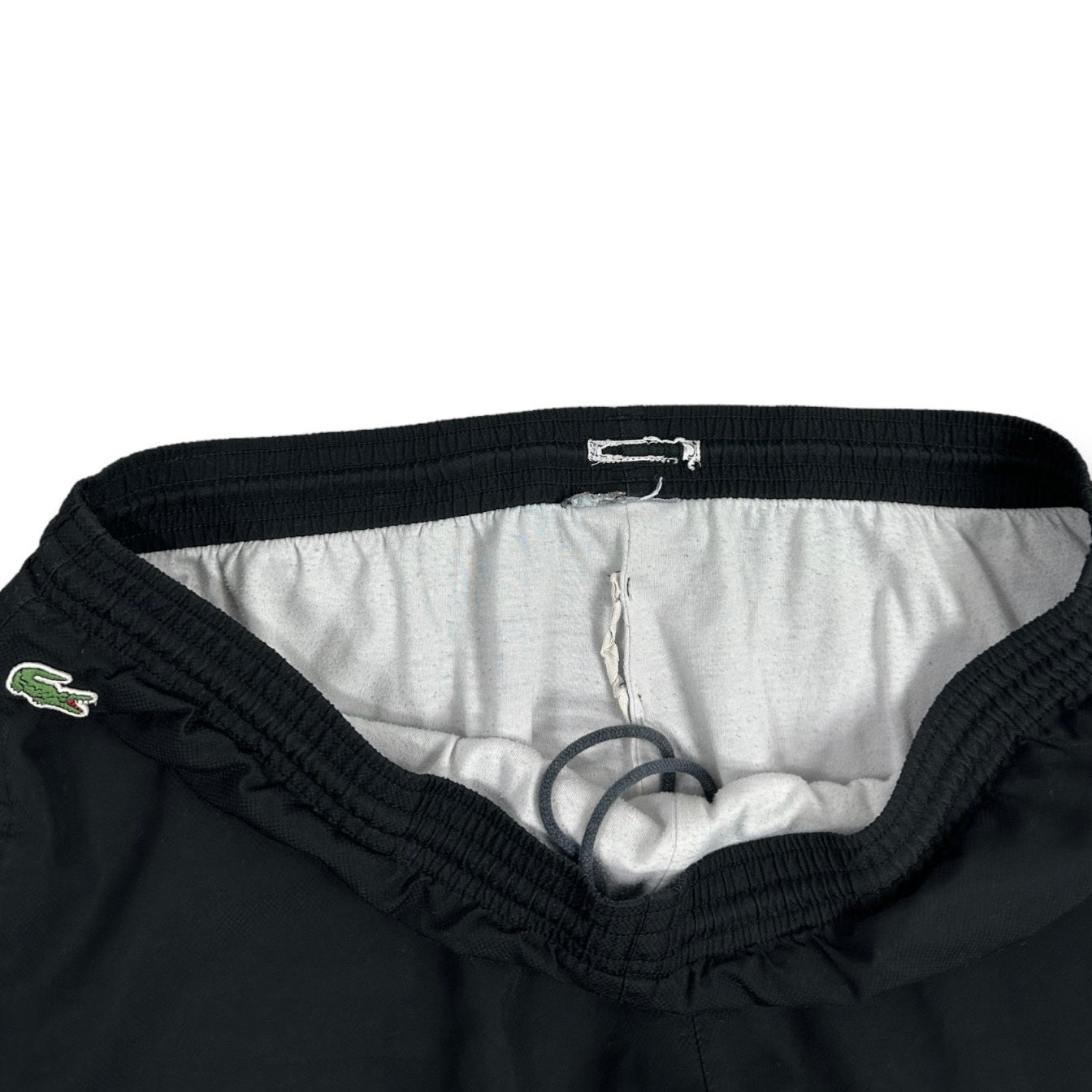 Lacoste Vintage black baggy Trackpants