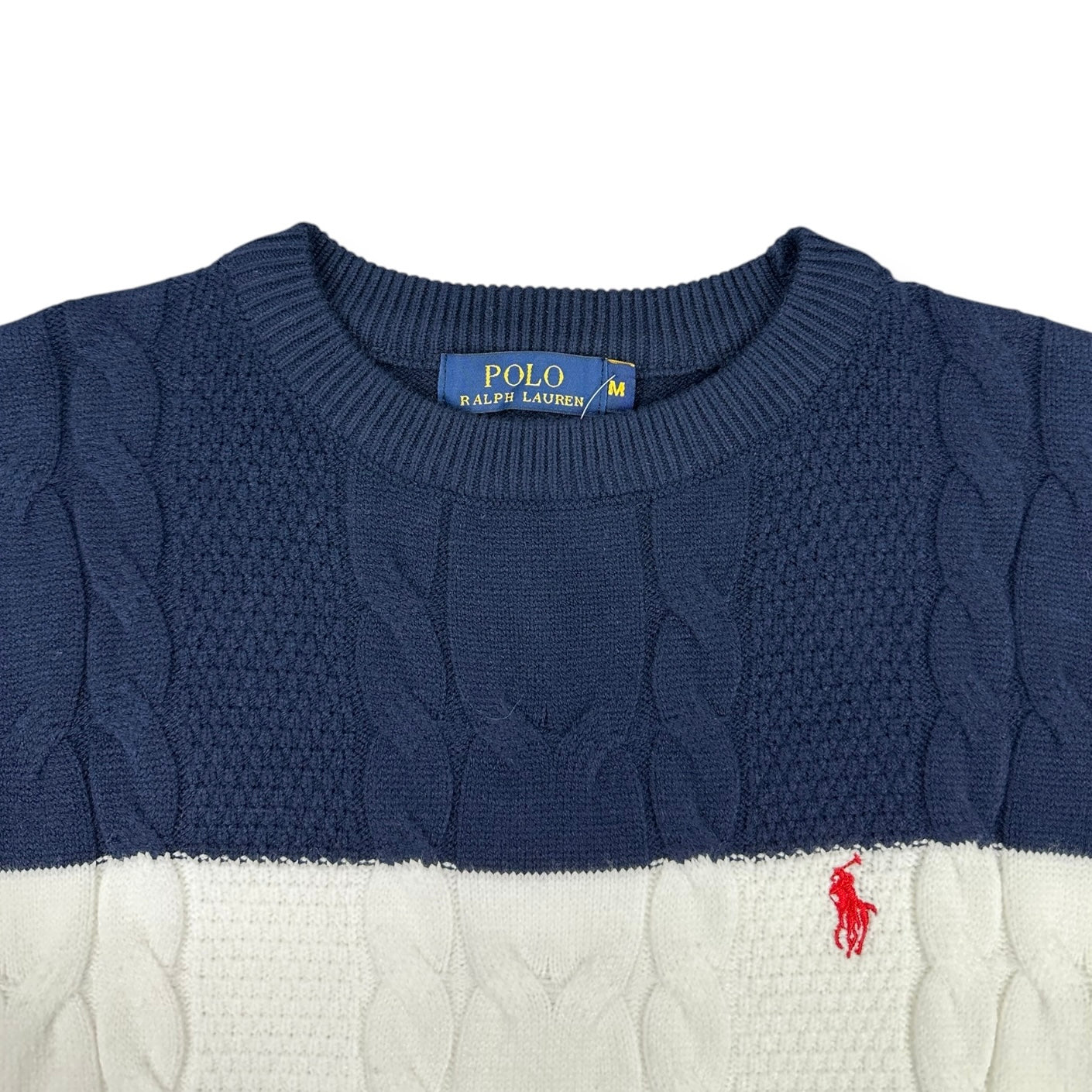 Polo Ralph Lauren Vintage navy blue knit Sweatshirt