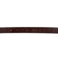 Cartier Vintage brown belt