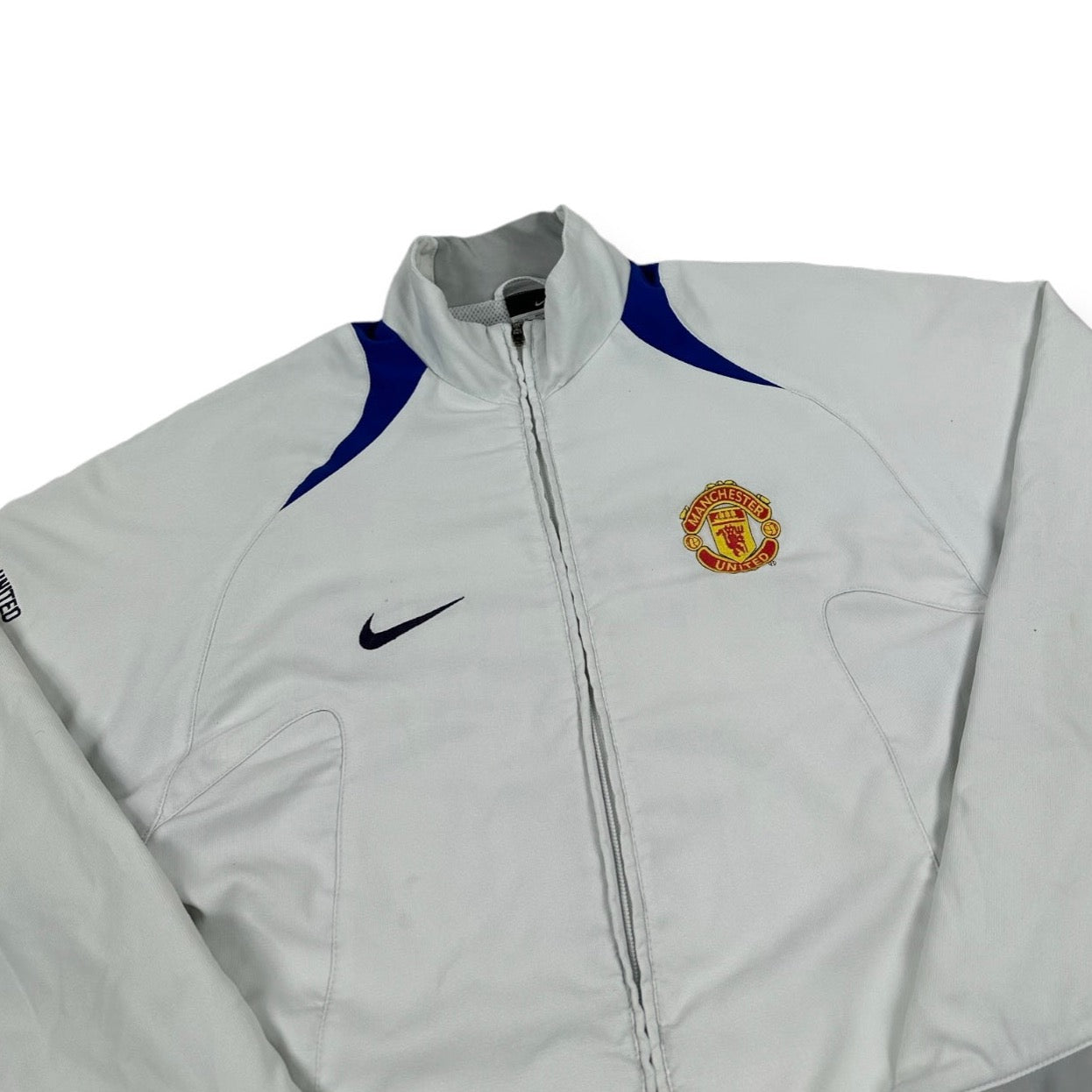 Nike Vintage white Manchester United Trackjacket