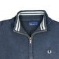 Fred Perry Vintage navy blue knit Jacket