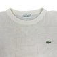 Lacoste Vintage creme knit Sweatshirt