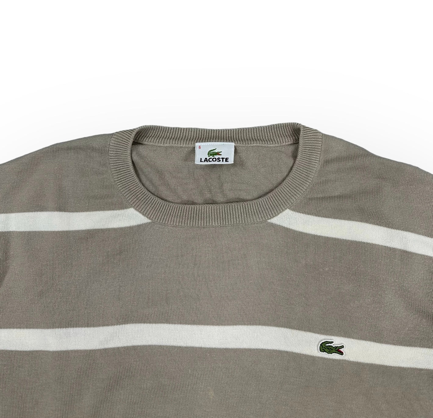 Lacoste Vintage brown Longsleeve