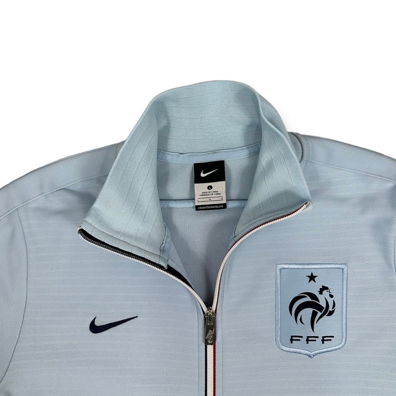 Nike Vintage babyblue France Sweatjacket