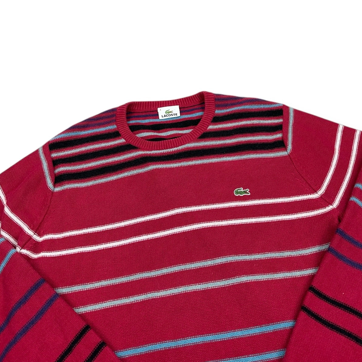 Lacoste Vintage red knit Sweatshirt