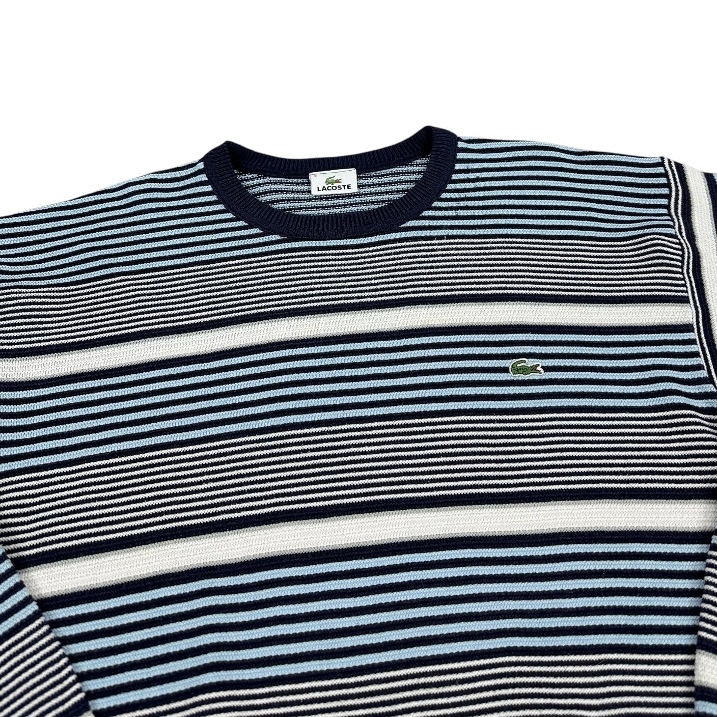 Lacoste Vintage babyblue knit Sweatshirt