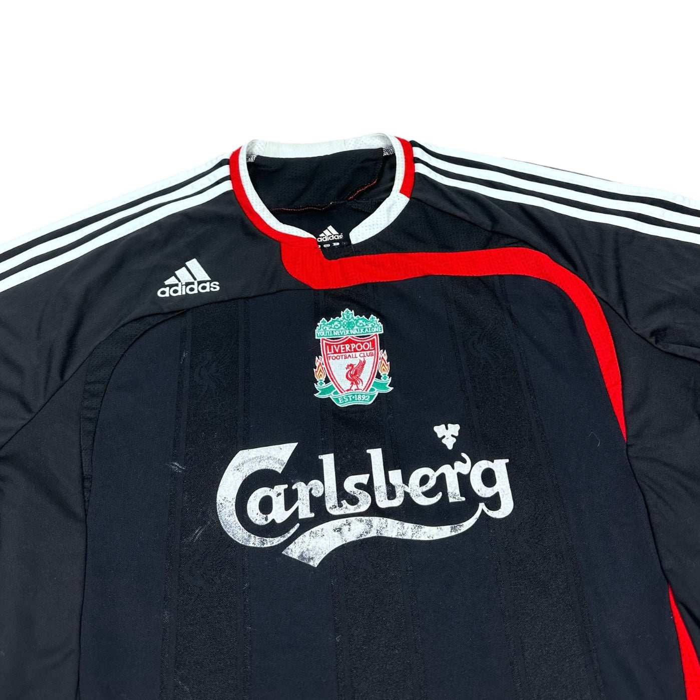 Adidas Vintage black Liverpool FC Jersey 2007/08