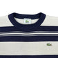 Lacoste Vintage white knit Sweatshirt