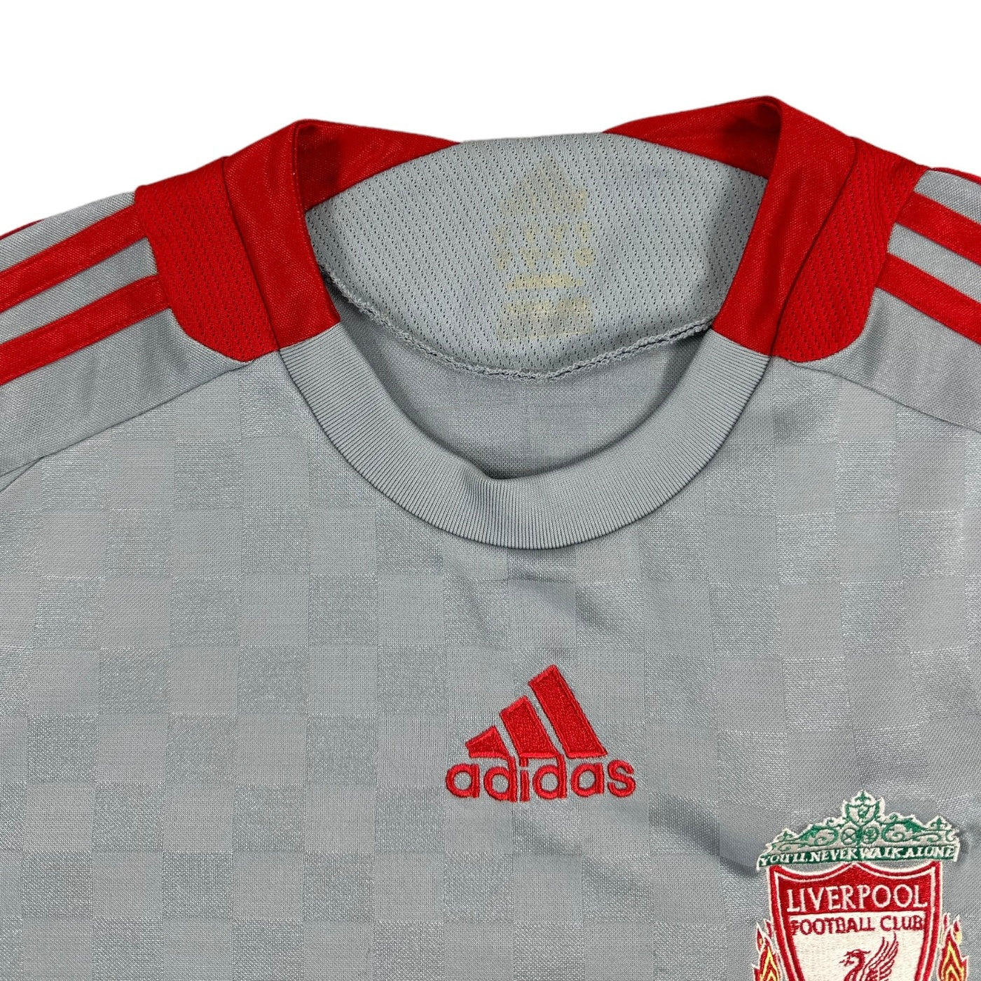 Adidas Vintage grey Liverpool FC Jersey 2008/09