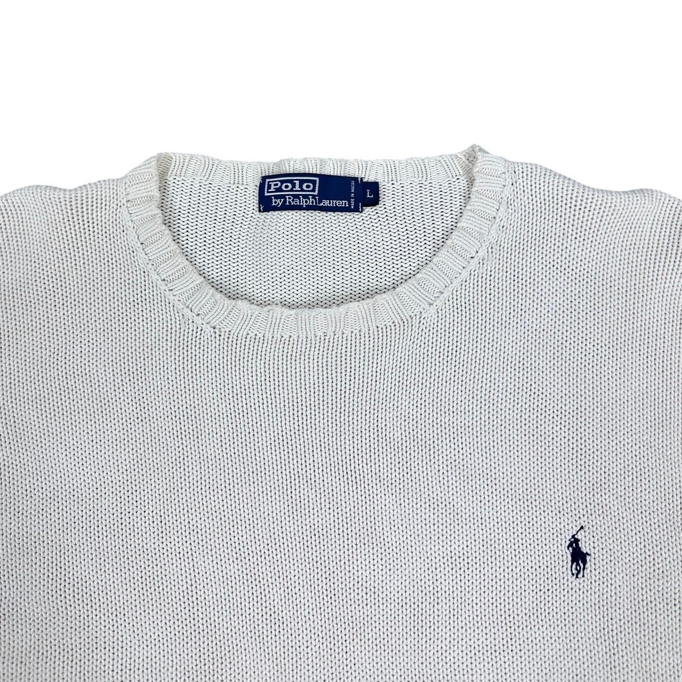 Polo Ralph Lauren Vintage beige knit Sweatshirt