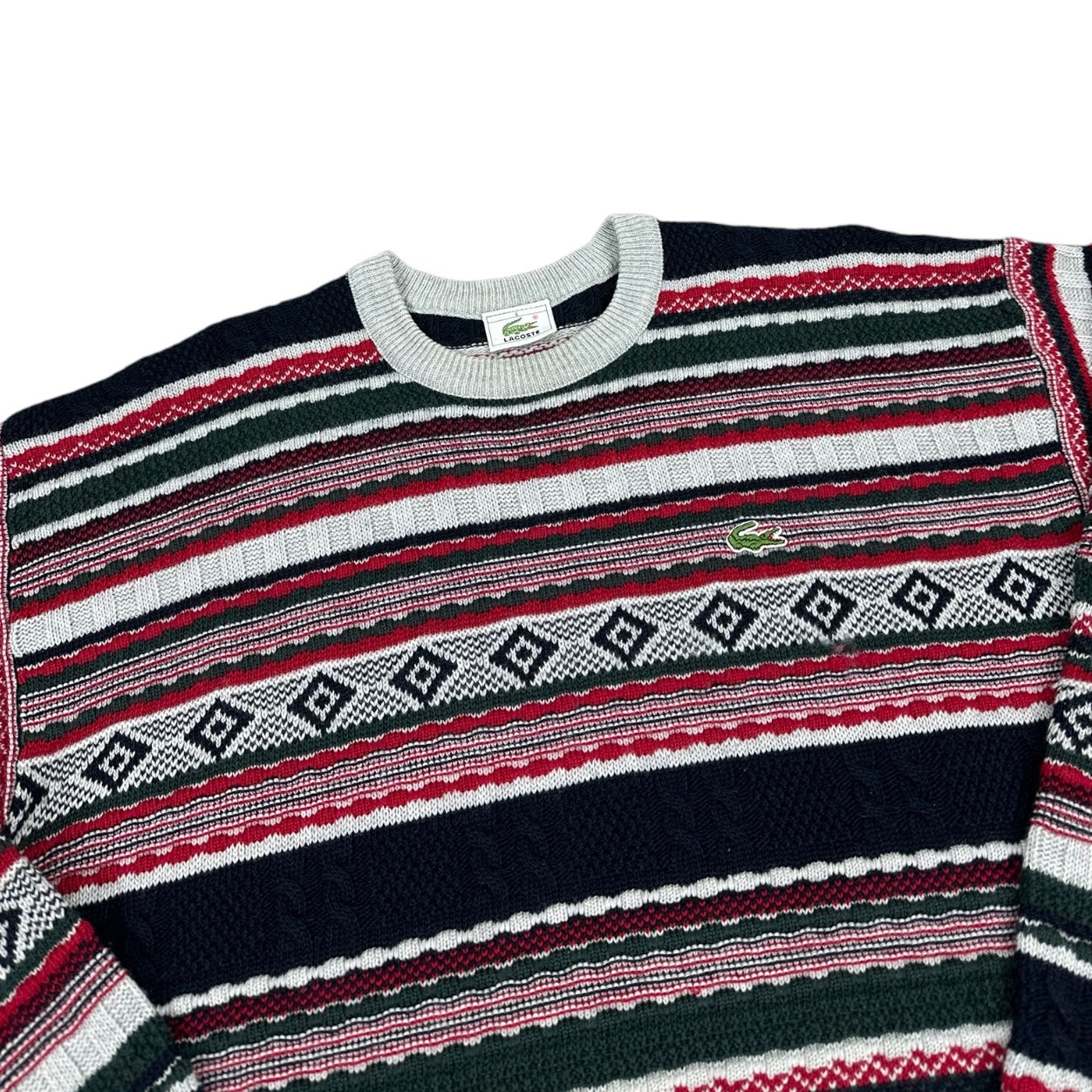 Lacoste Vintage knit Sweatshirt