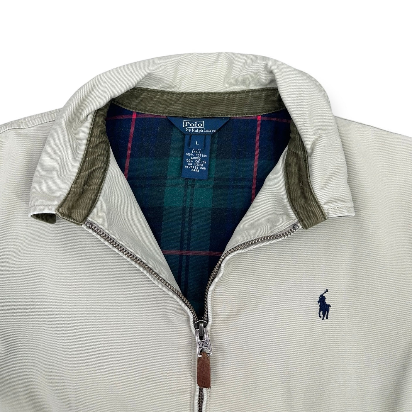 Polo Ralph Lauren Vintage beige Harrington Jacket