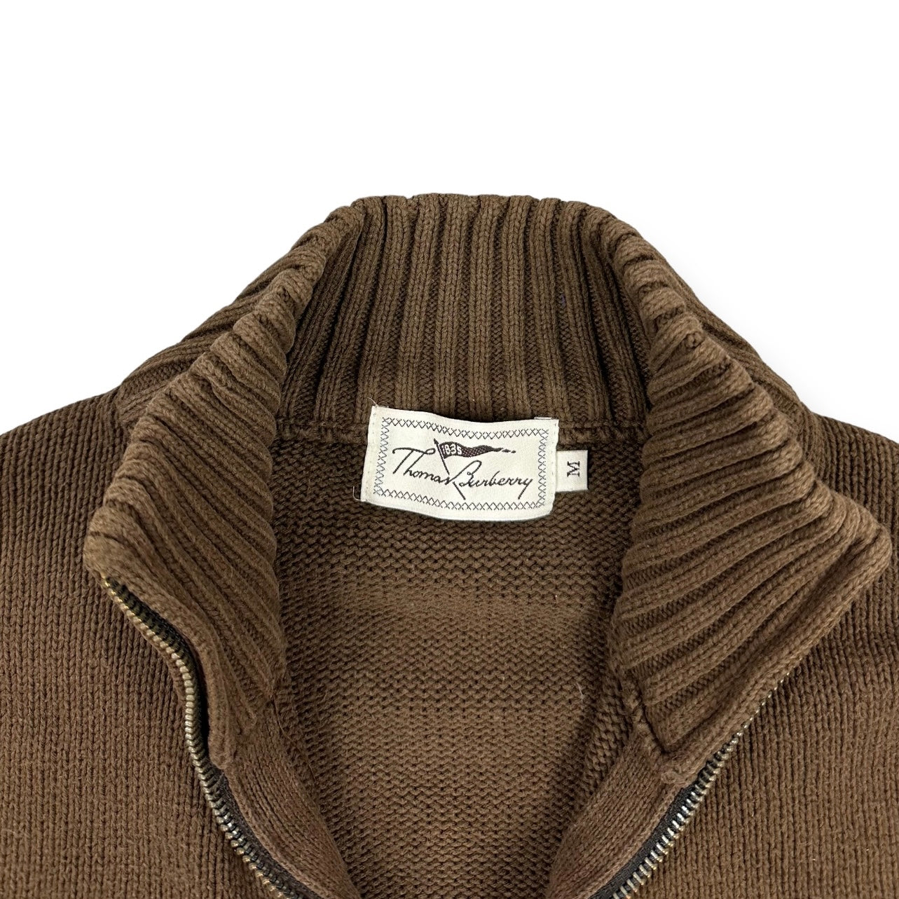 Burberry Vintage brown knit Jacket