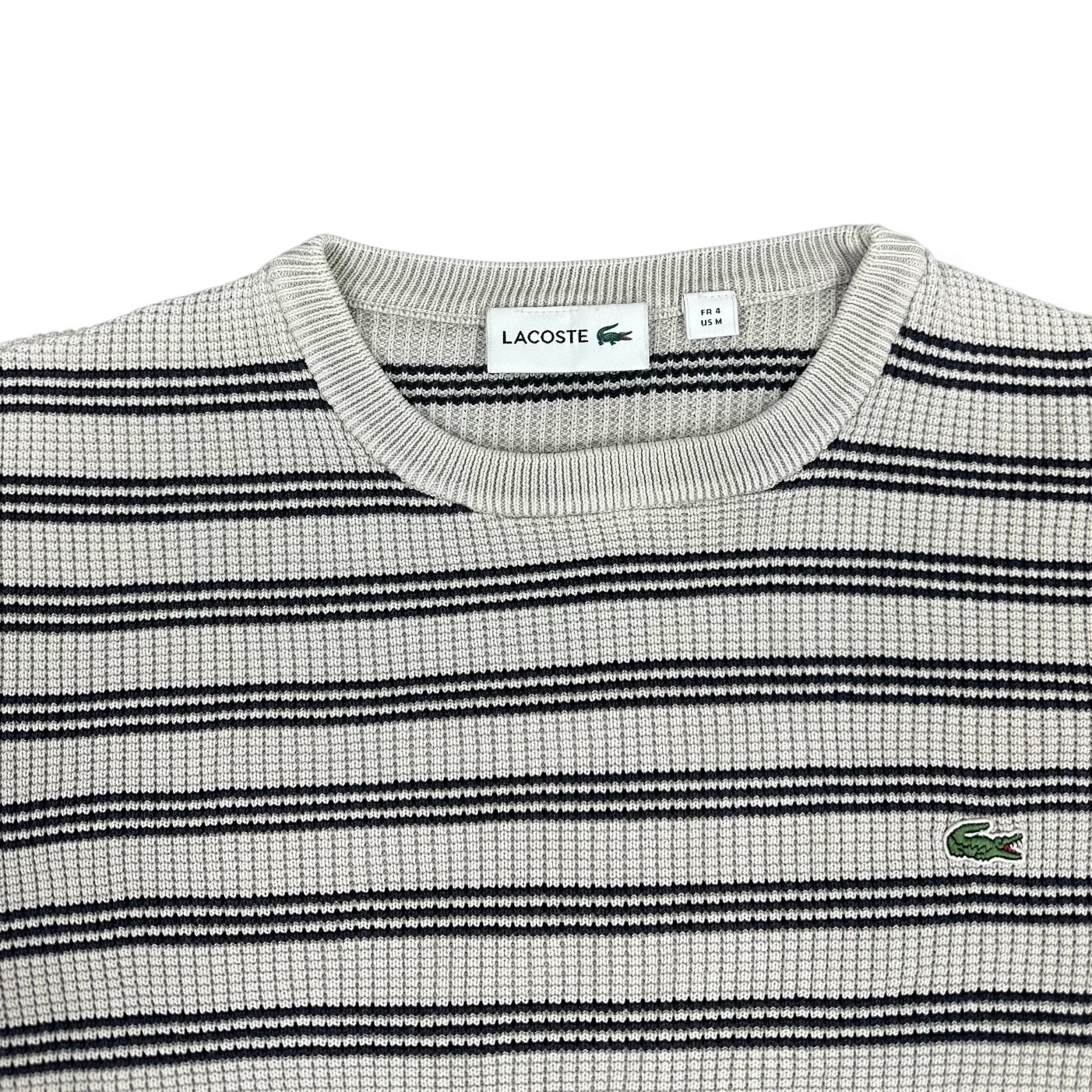 Lacoste Vintage grey knit Sweatshirt