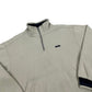 Nike Vintage beige half zip Sweatshirt