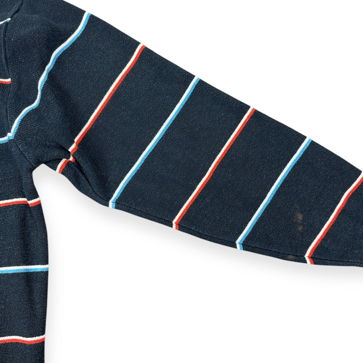 Lacoste Vintage navy blue knit Sweatshirt