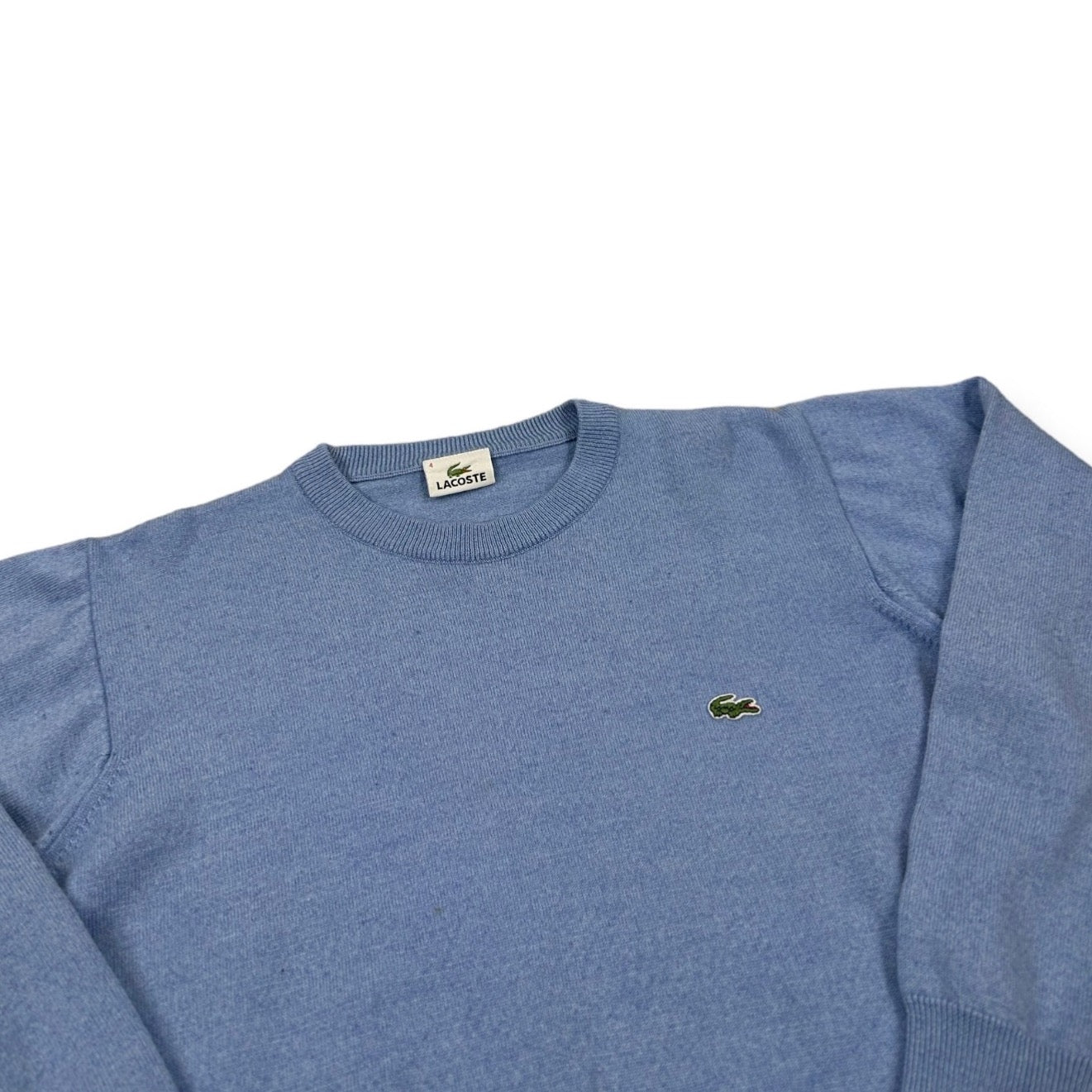 Lacoste Vintage babyblue knit Sweatshirt