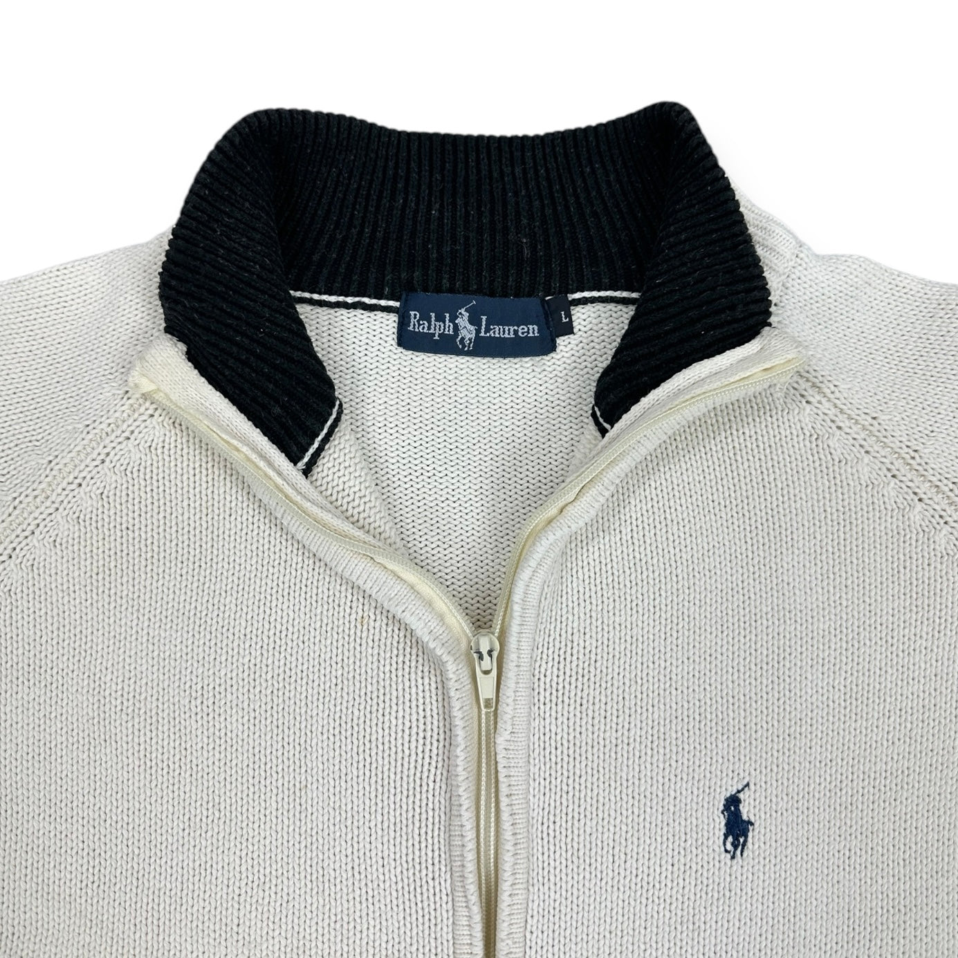 Polo Ralph Lauren Vintage white Sweatjacket