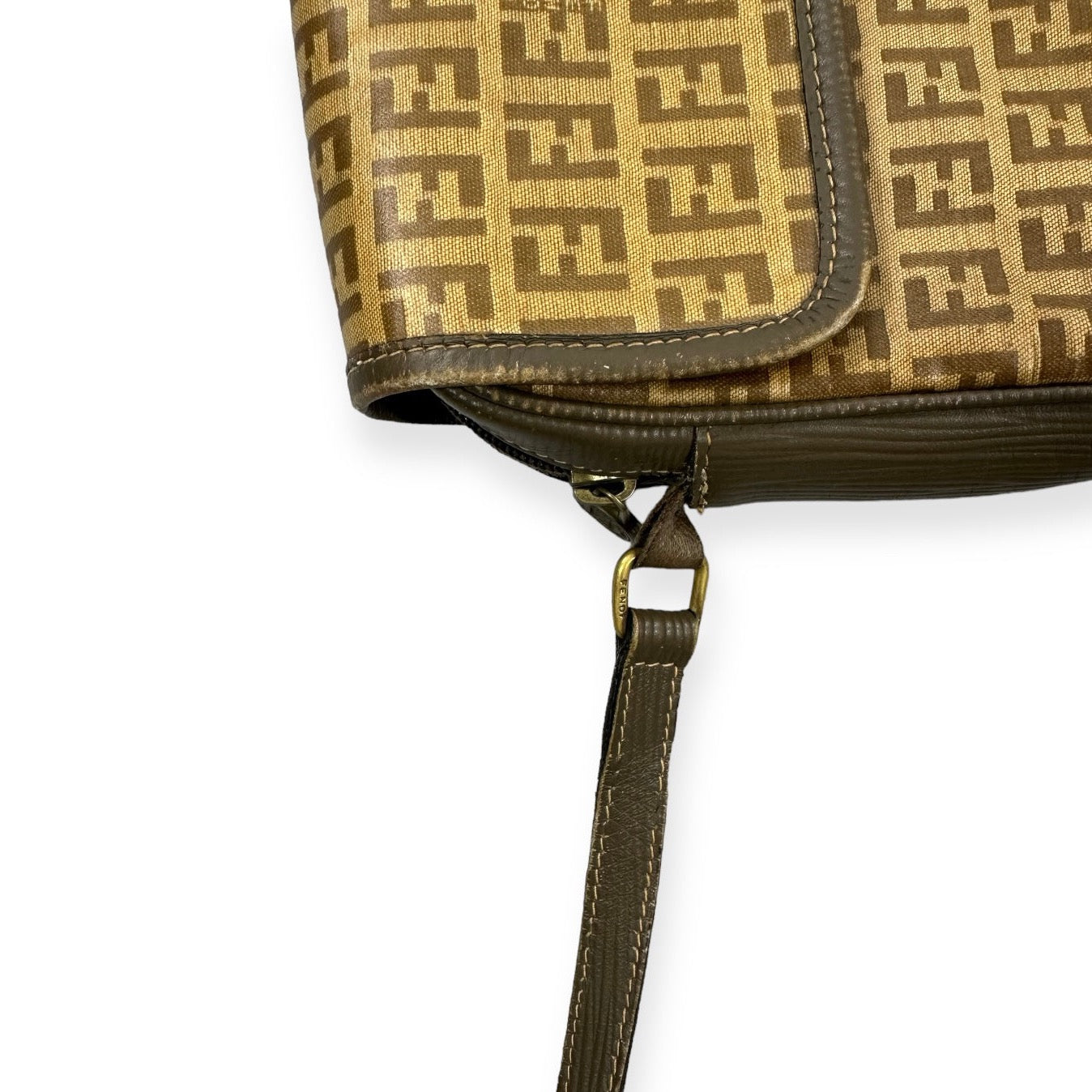 Fendi Vintage monogram Messenger Bag