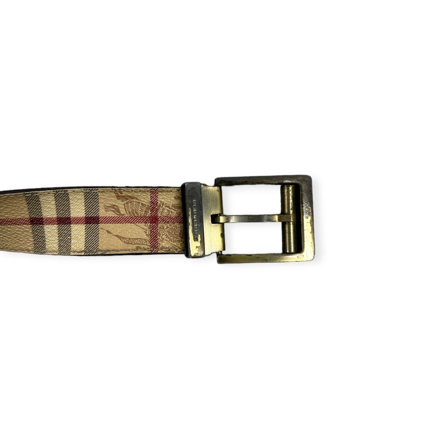 Burberry Vintage beige leather belt