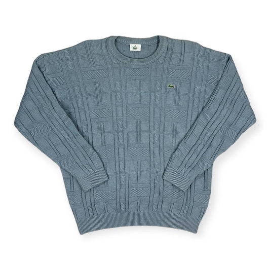 Lacoste Vintage babyblue knit Sweatshirt