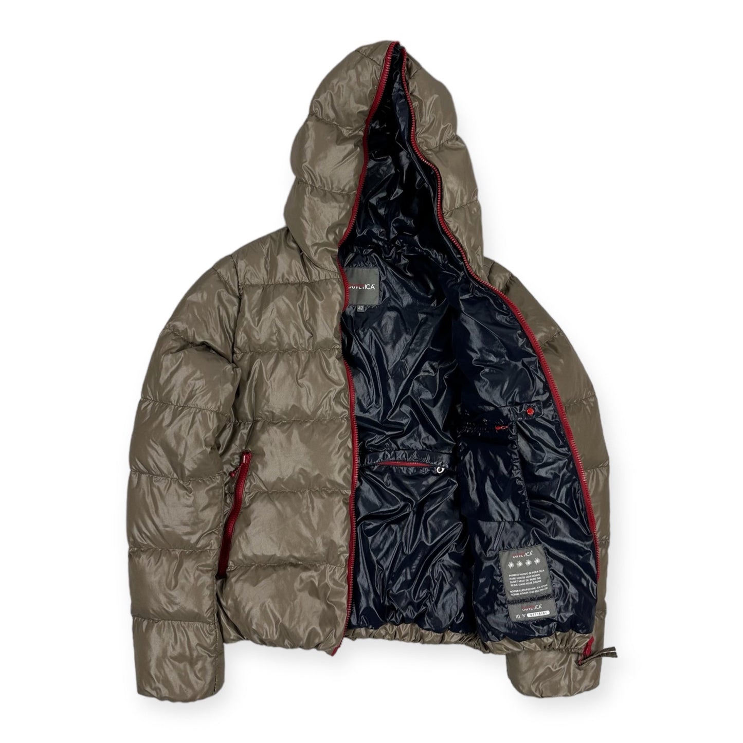 Duvetica Vintage mocha down Jacket