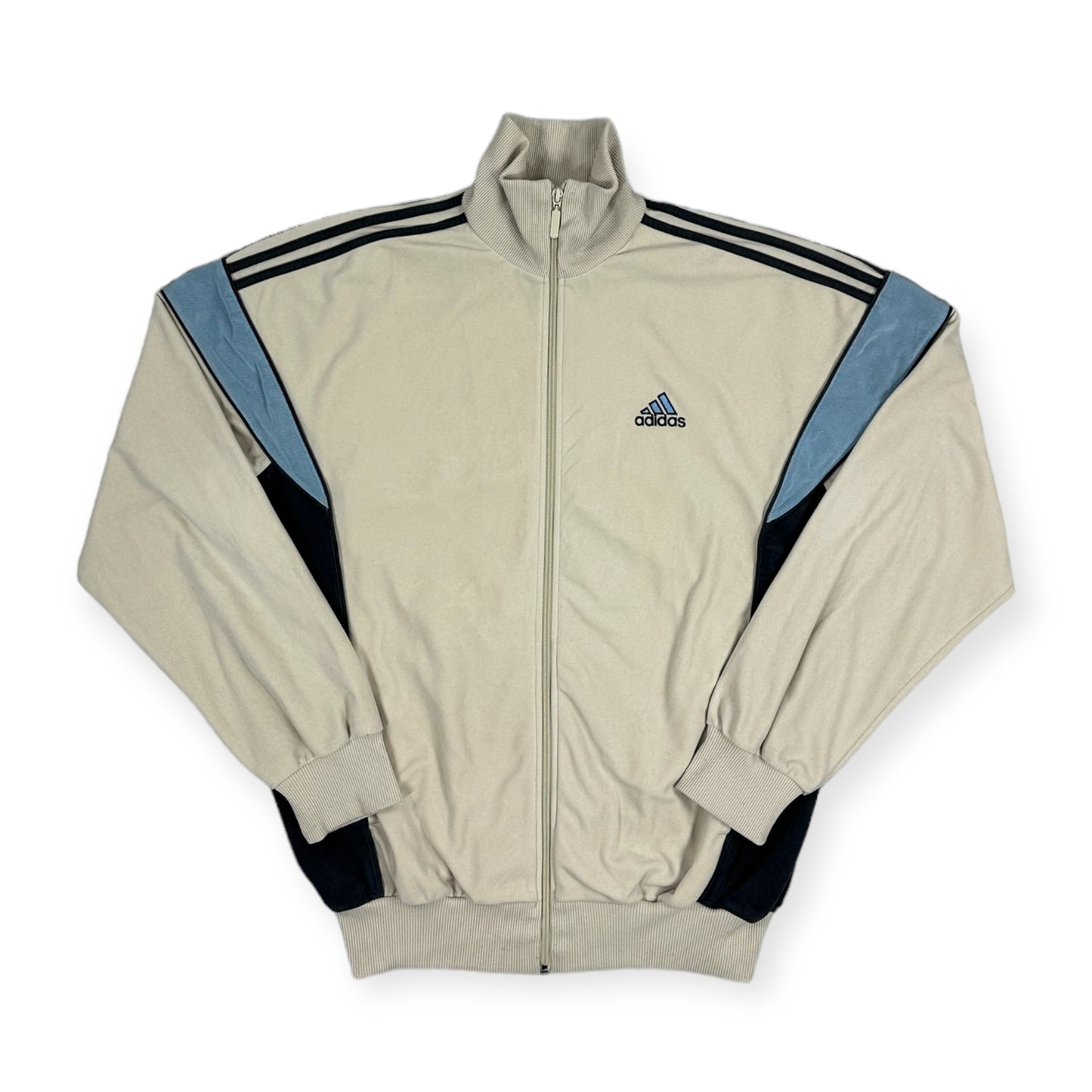 Adidas Vintage beige velours Trackjacket