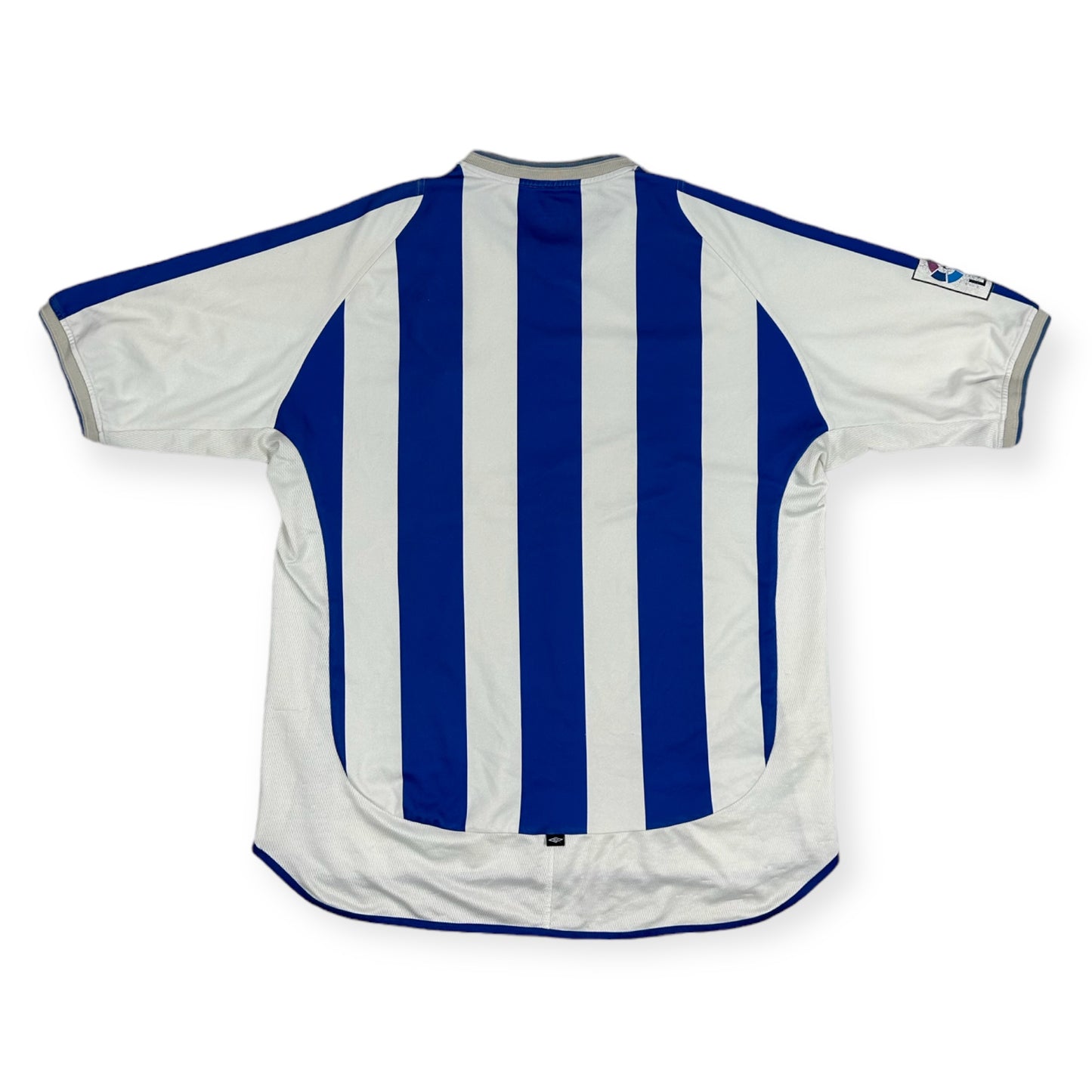 Umbro Vintage white Màlaga C.F. Jersey 2002/03