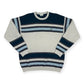 Lacoste Vintage white knit Sweatshirt