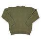 Lacoste Vintage khaki knit Sweatshirt