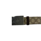 Gucci Vintage monogram leather belt