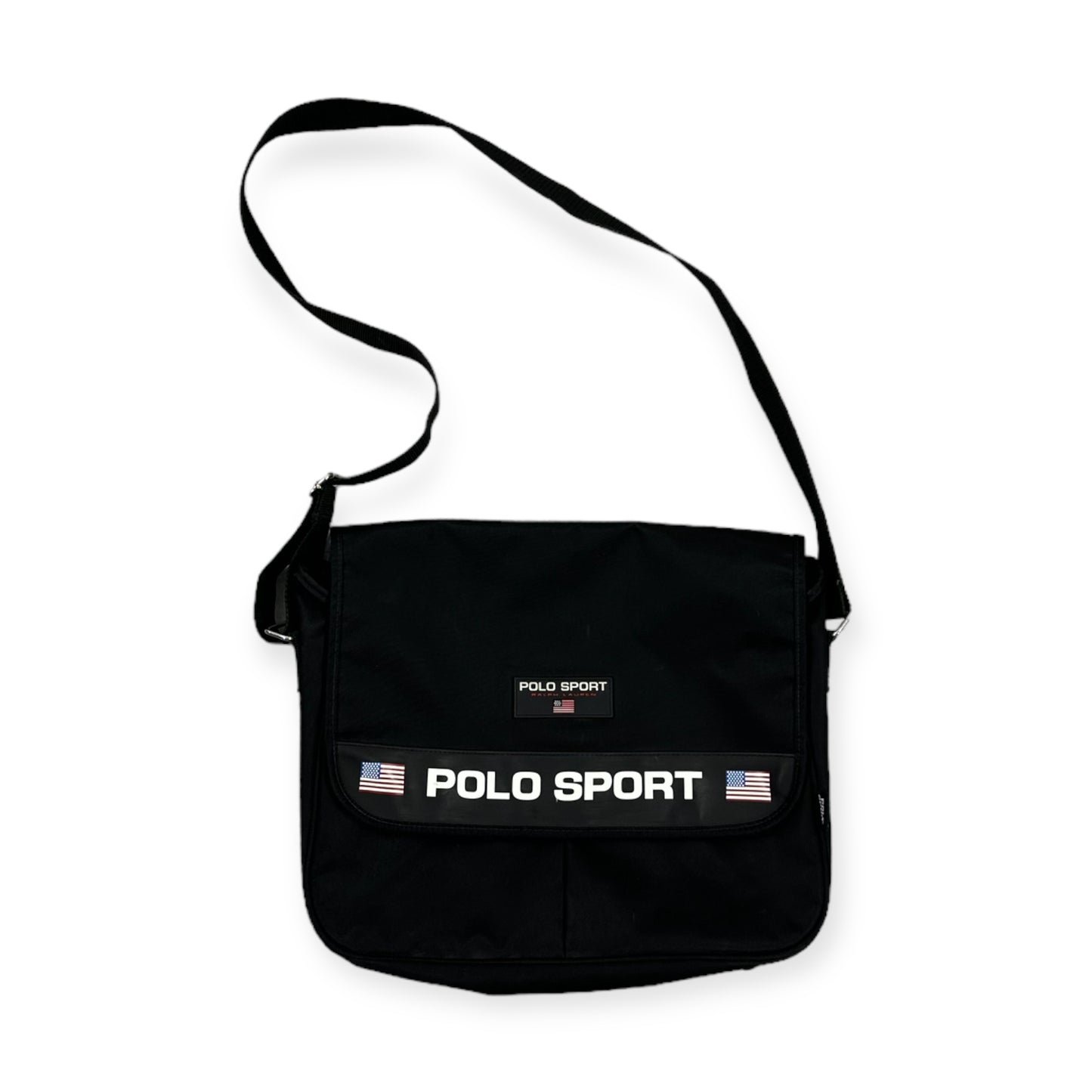 Ralph Lauren Polo Sport Vintage black Messenger Bag