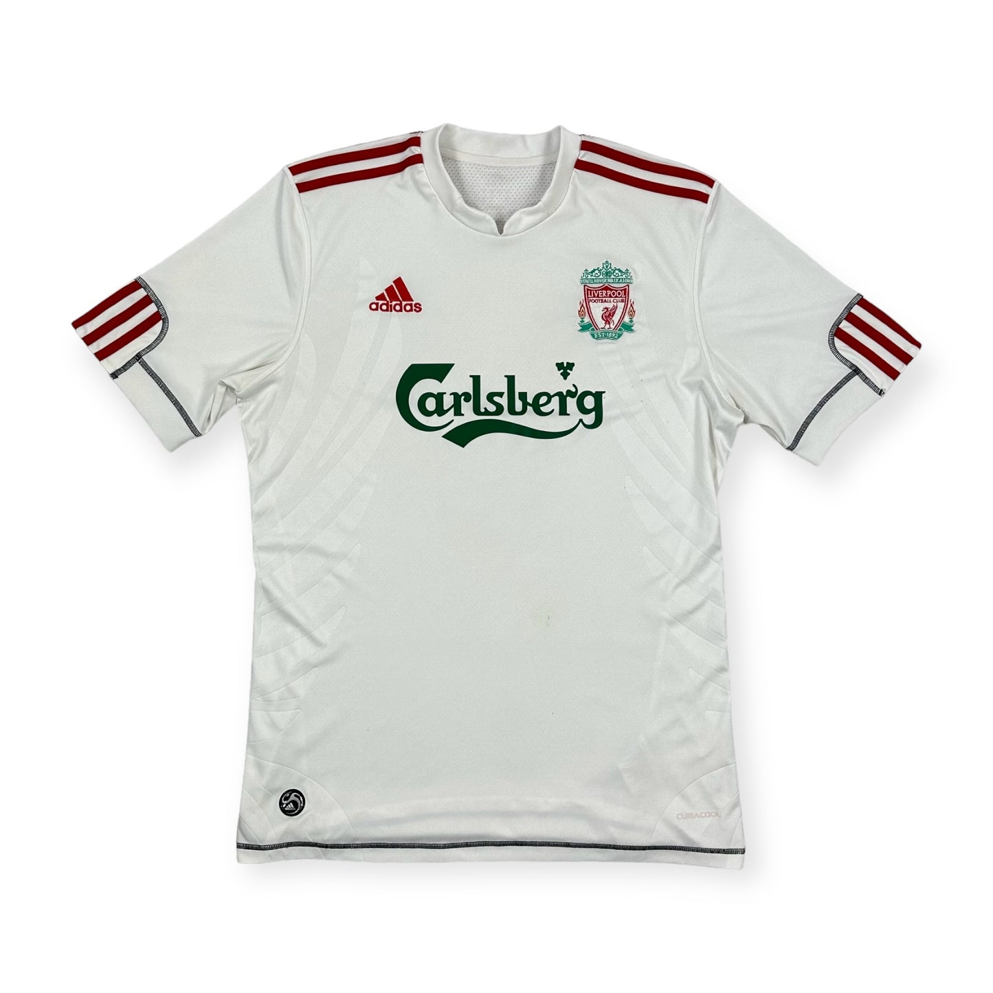 Adidas Vintage white Liverpool FC Jersey 2009/10