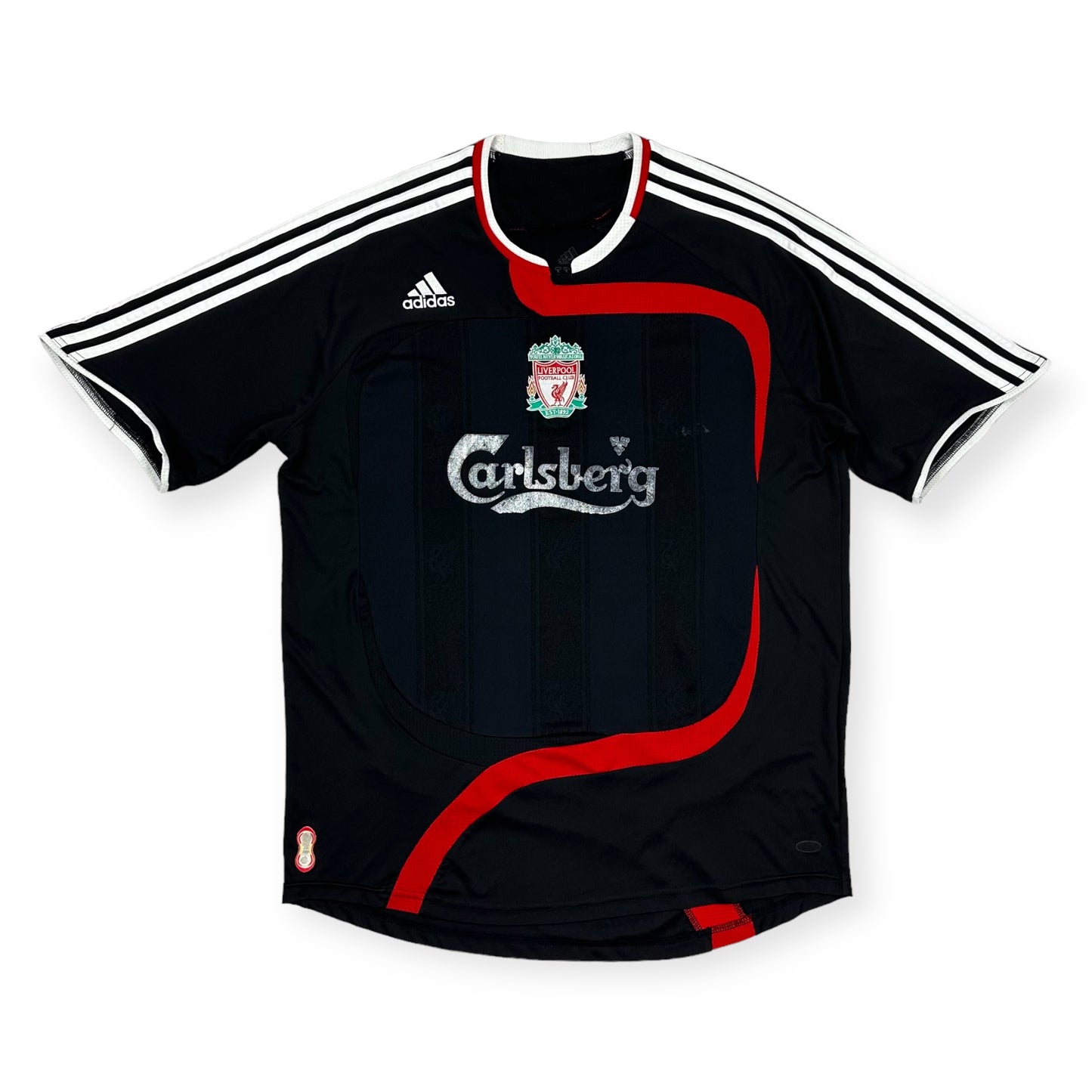 Adidas Vintage black Liverpool FC Jersey 2007/08